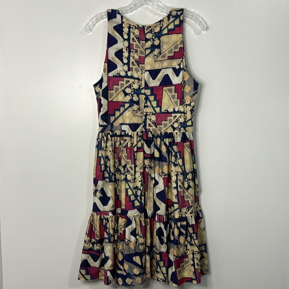 Peruvian Connection Abstract Multicolored Sleevel… - image 4